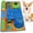 Blue Green Orange, variant on Vivifying Snuffle Mat for Dogs, Interactive Dog Puzzle Toy for Boredom and Mental Stimulation, Enrichment Feeding Game Sniff Mat Helps Slow Eating and Keep Busy