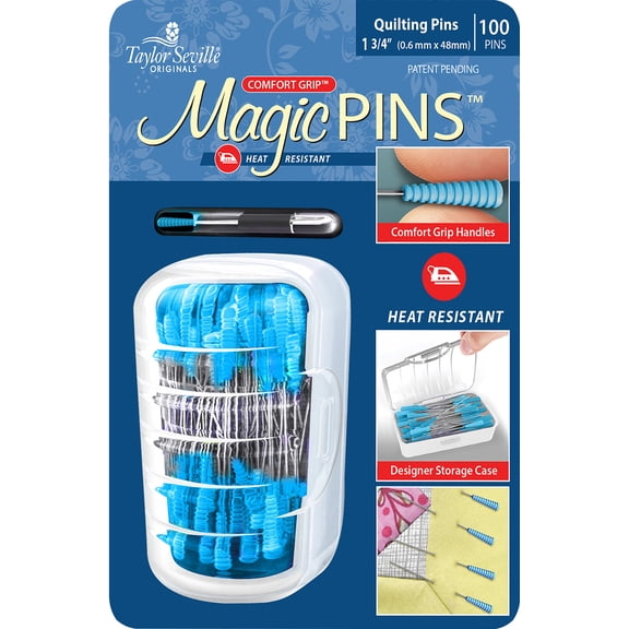 Taylor Seville Magic Pins-100/Pkg