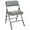 Grey, variant on SLSRFD Padded Folding Chair, 1-Inch Fabric Seat, Metal Frame, Portable & Stackable Steel Folding Chair for Events, Office, Church, School,Grey