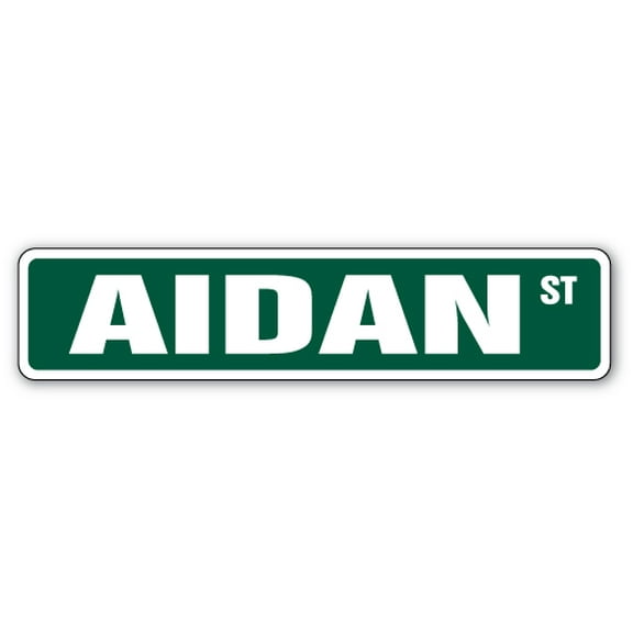 Aidan Street [3 Pack] of Vinyl Decal Stickers |for Laptop Car
