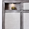 thumbnail image 2 of Furniture of America Ayana Wood Panel Bed, Eastern King, Gray, 2 of 7