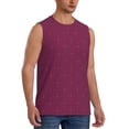 thumbnail image 2 of Haiem Men's Small Stars Print Tank Tops Summer Sleeveless Cut Off Workout T-Shirts Fitness Vest Athletic Undershirts-Medium, 2 of 8