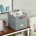 Cube Storage Bin, Cube Organizer Bin, Collapsible Storage Cube, Fabric Storage Cube