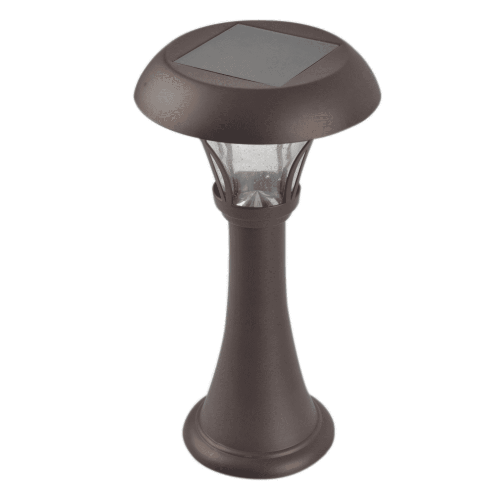 13 In Bronze Outdoor Solar Table Lamp Com