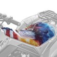 thumbnail image 2 of Yuyamidu Eagle Flag ATV Seat Cover Waterproof Material Non-Slip 4 Wheeler Seat Cover All Weather ATV Protection Accessory Compatible with Most Models, 2 of 7