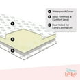 thumbnail image 4 of Disney Winnie the Pooh Dual-Sided Crib/Toddler Mattress by Delta Children, GREENGUARD Certified, 4 of 10