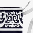 thumbnail image 2 of Simply Daisy Lacy Stripe 28 x 36 inch Navy Laundry Bag, 2 of 3