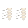 thumbnail image 1 of 8 Pcs Filtres à Café en Flanelle Réutilisables avec Poignée Accessoires de Café Faits Main pour Usage Domestique, 1 of 3
