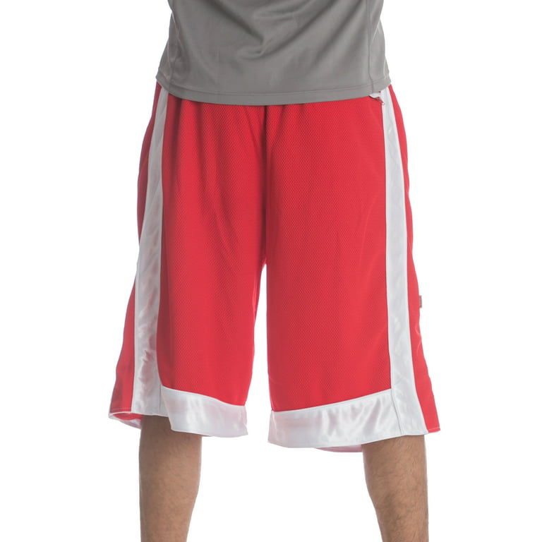 Pro Club Men's Heavyweight Mesh Basketball Shorts Charcoal / Large