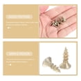 thumbnail image 4 of Shisuyan Deck Screws Medium Carbon Steel 900Pcs 1.3X0.7In For Diy Projects, 4 of 9