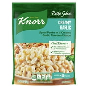 Knorr Creamy Garlic Spiral Pasta Cooks in 8 Minutes No Artificial Flavors, 4.4 oz Regular