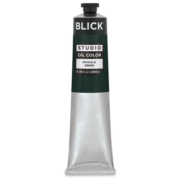 Blick Oil Colors - Phthalo Green, 200 ml tube