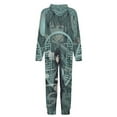 thumbnail image 5 of Demon Slayer Muichiro Tokito Kids Hooded Jumpsuit Union Suit Onesie One Piece Blanket for Boys Girls, 5 of 7