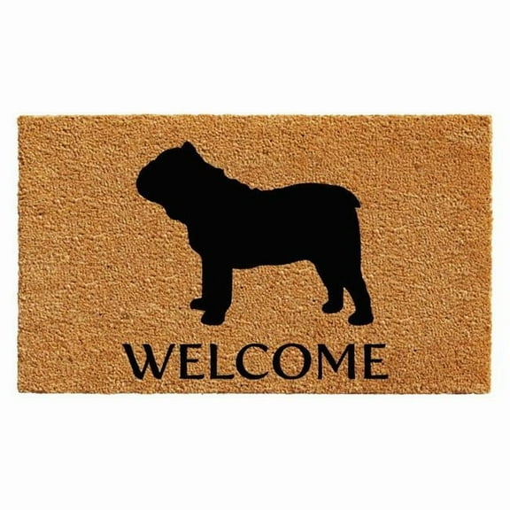 Calloway Mills Bulldog Outdoor Doormat 17" x 29"