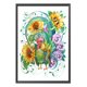 thumbnail image 3 of Cuadros Decorativos 11CT punto de cruz completo Animal flor estampado DIY pared arte manualidades hogar bordado Ehuebsd Nuevos Originales, 3 of 9