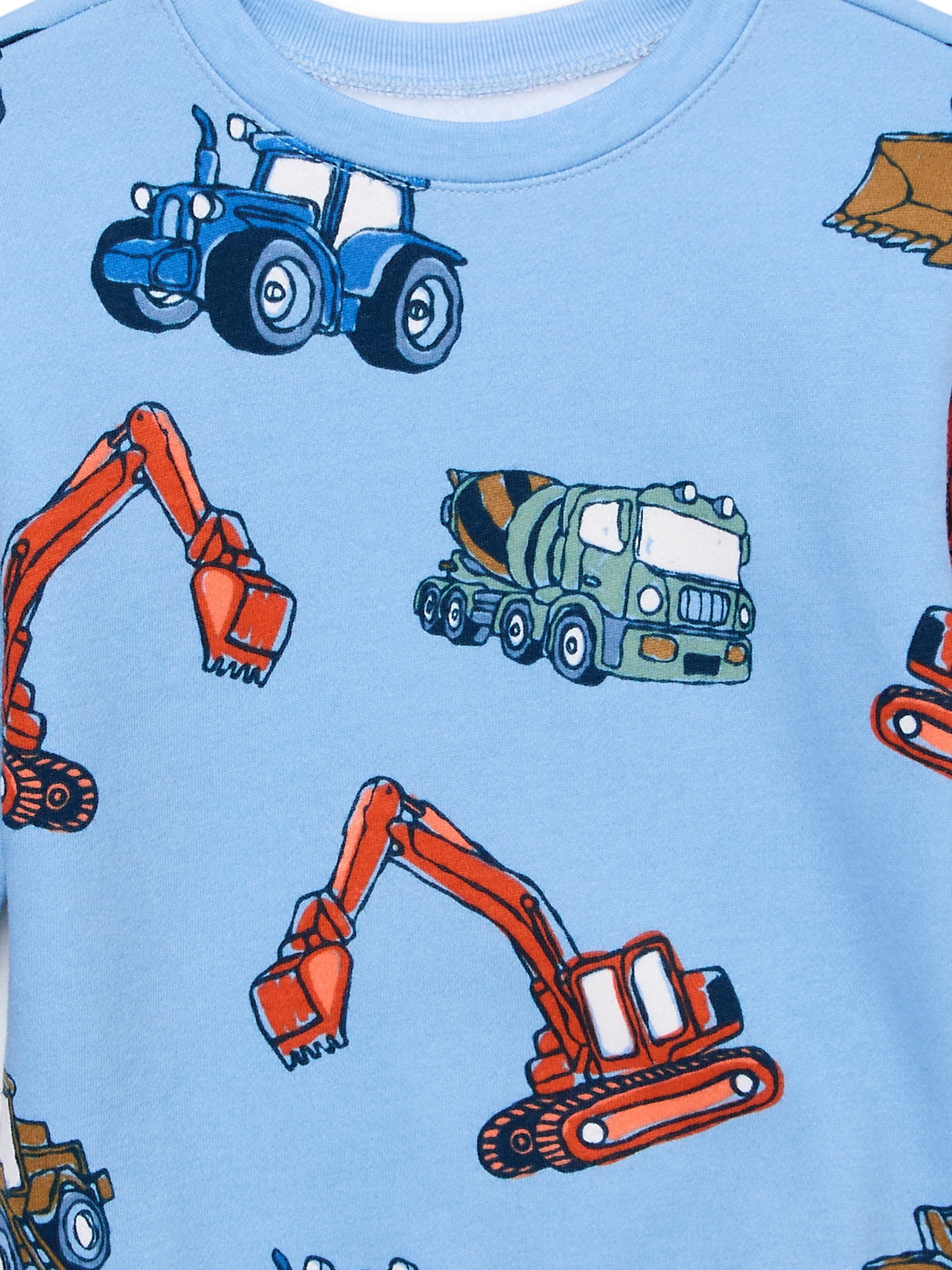 Garanimals Toddler Boy Print Fleece Sweatshirt, Sizes 2T-5T