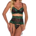 thumbnail image 5 of uublik Valentines Lingerie Set for Women Bodysuit Plus Size Sexy Naughty Babydoll Lace, 5 of 5