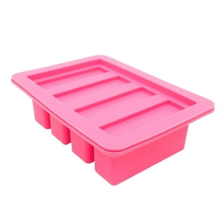 Silicone Butter Mold Tray with Lids, OHOLA Non-Stick
