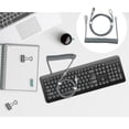 thumbnail image 4 of Cable en Alambre Escalable USB TPU Metal 5V 4A Conector Cable de Enrollamiento para Mecánico Auricular de Computadora Gris Yotijar Alambre de cable en espiral, 4 of 9