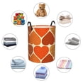 thumbnail image 6 of XMXT Collapsible Laundry Basket, Yellow Decorative Heart Waterproof Laundry Hampers Storage Baskets Dirty Clothes Hamper, 40L, 6 of 8