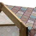 thumbnail image 5 of Mandala Pet House, Colorful Mosaic Tile Pattern with Abstract Floral Elements Turkish Culture, Outdoor & Indoor Portable Dog Kennel with Pillow and Cover, 5 Sizes, Multicolor, by Ambesonne, 5 of 5
