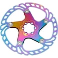 thumbnail image 1 of Rotores de bicicleta, rotores de freno de disco de bicicleta coloridos, rotor de freno de disco de 160 mm, modificación de freno de disco de bicicleta, accesorio de ciclismo, 1 of 4