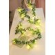 thumbnail image 3 of Guirnaldas de Luces LED, 20 Luces Blancas Cálidas para Decoración de Exteriores, Carga de Batería, Guirnaldas de Luces Regulables, 3 of 5
