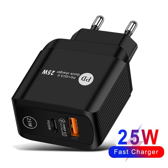 5A USB Tipo C Cargador rápido 25W Adaptador de carga de pared para teléfono móvil para iPhone 13 Hugtrwg Nuevos Originales