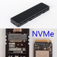 thumbnail image 1 of M80.10 SSD case M.2 2280 NVMe USBC 10Gb/s M80.10BLK, 1 of 6