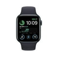 thumbnail image 1 of Open Box - Apple Watch SE 2nd Gen GPS 44mm Midnight Aluminum Case with Midnight Sport Band, 1 of 5