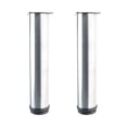 thumbnail image 1 of Unique Bargains 10' Furniture Legs Stainless Steel Sofa Bench Adjustable Feet Replacement 2pcs, 1 of 7