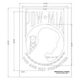 thumbnail image 3 of POW-MIA Flag Stencil 18" x 24" Painting /Crafts/ Templates, 3 of 3