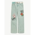 thumbnail image 4 of Justice Girls Ring Pop Collab Jeans, Sizes 6-18, Slim & Plus, 4 of 7