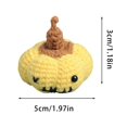 thumbnail image 3 of Ailezt Halloween Decor Knitted Halloween Desktop Ornament Home Festive Pumpkin Figurine Cute Shelf For Holiday Party, 3 of 4