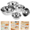 thumbnail image 3 of 5pcs Stainless Steel Bowls Kitchen Mixing Bowl Food Storage Bowl Salad Bowls with Scale, 3 of 5