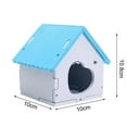 thumbnail image 6 of Visland Hamster House, PVC Hamster Hideout Accessories Toy,Funny Living Hut Nest for Small Animals Like Dwarf Hamster and Mouse, 6 of 6