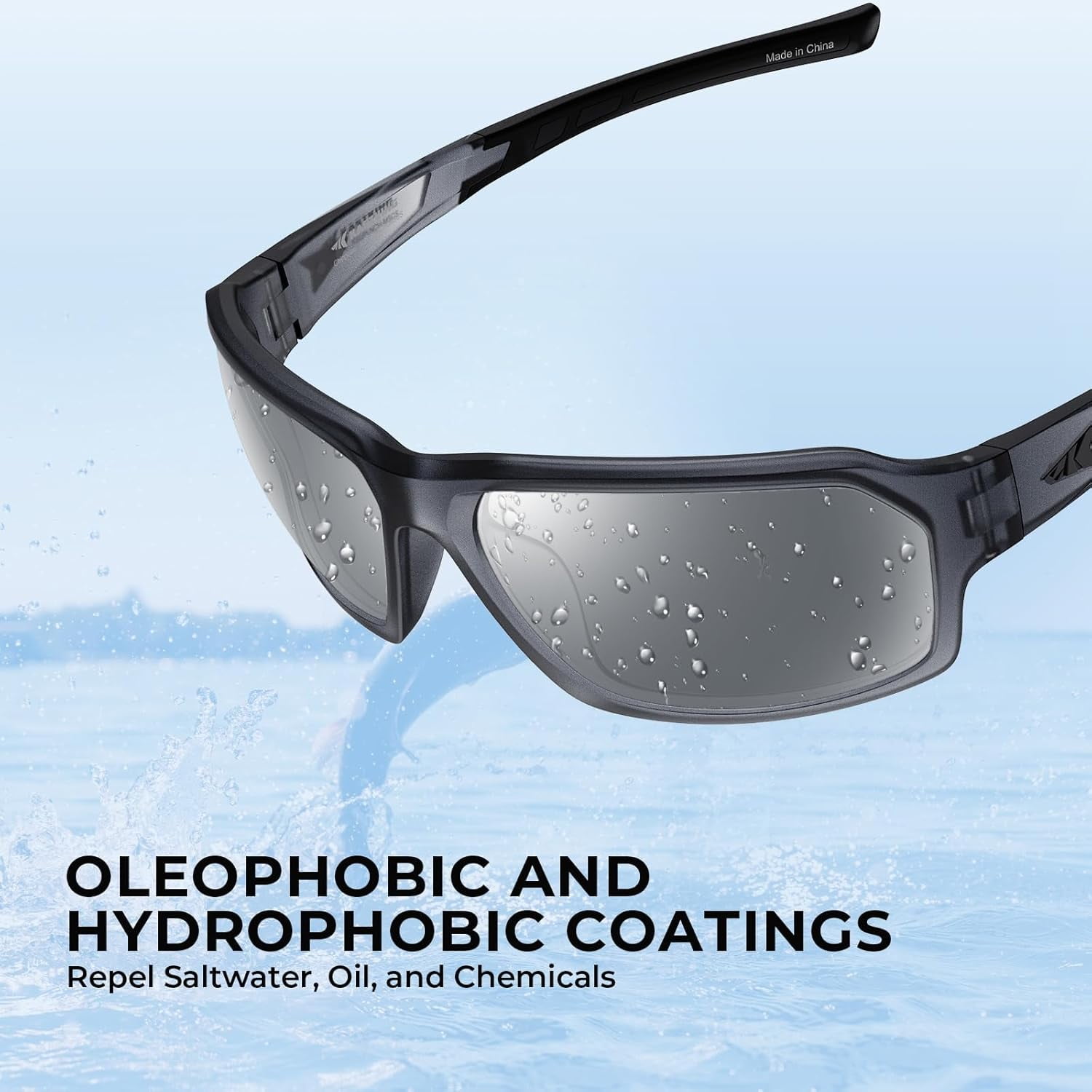 KastKing Chippewa Polarized Fishing Sunglasses, UV400 TAC Lenses