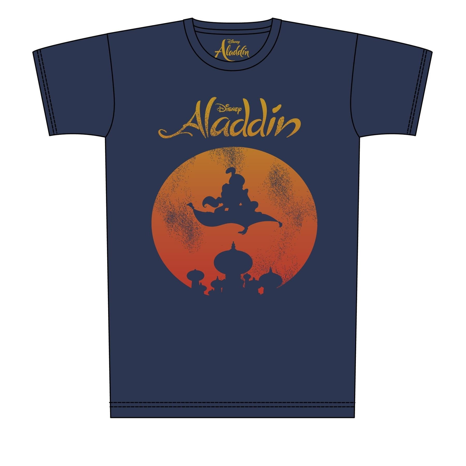 Aladdin Mens Magic Carpet Distressed 