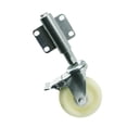 thumbnail image 2 of Rueda de repuesto para puerta de cerca de nailon de 3" para accesorios de puerta de tubo de madera o metal, resistente, giratoria de 360 grados, con resorte, 2 of 8