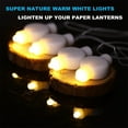 thumbnail image 4 of NOGIS Paper Lantern Lights,Battery Operated LED Party Lights Bulbs for Paper Lantern Balloons Party Decoration, Waterproof - Warm White 12 Pack, 4 of 7