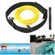 thumbnail image 5 of Greeniant Entrenamiento de natación Cinturón de resistencia Ejercitador Cuerda Banda Deportes acuáticos Suministro de práctica Profesional Amarillo 3 Traje de baño Amarillo 4m Greeniant OD025768-05, 5 of 6