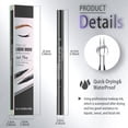 thumbnail image 6 of JAYWAYNE Double-Headed Liquid Brow Ink Pen, 2-in-1 Microblading Eyebrow Pen with 2-Fork Tip & Spoolie Brush, Waterproof, Long-Lasting Makeup, Natural Hair-Like Strokes, Brown​​, 6 of 8