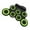 Green, variant on Foldable Electronic Rolls Up Drum Set Practice Pads with Foot Pedals and Sticks Digital Electric Drum Kits for Beginners