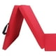 thumbnail image 4 of Estera de Ejercicio Plegable de Tres Pliegues Almohadilla de Protección Del Piso Gimnasio Estera de Plegable para Entrenamiento de Es Cuero PU rojo, 4 of 8