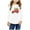 White-4, variant on Odeerbi Kids Girls Fall Winter Basic Layering T-Shirt Christmas Basic Tees 3-14 Years Kids Christmas Print Pullover Long Sleeve Top Base Layer Shirt Kids Clothes White