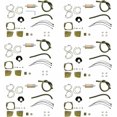 thumbnail image 1 of imUfer 6X Carburetor Rebuild Kit for 438996 0435442 0436852 Johnson Evinrude Triple 175, 1 of 9