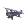 thumbnail image 4 of Modelo de avión de III Mm10195-16 Aviación conmemorativa Juguete hecho a mano Modelo de exhibición Avión Avión fundido a presión para escritor negro CUTICAT Figuras de aviones de combate, 4 of 8