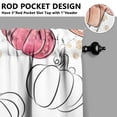 thumbnail image 5 of Harvest Festival Pumpkin Patch Kitchen Curtains Set of 3 Tier Panels Rustic Fall Decor, 5 of 6