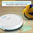 thumbnail image 4 of Pure Clean Automatic Robot Vacuum Cleaner - Lithium Battery 90 Min Run Time & Self Path Navigation - Bot Self Detects Stairs Pet Hair Allergies Robotic Home Cleaning for Carpet Hardwood Tile, 4 of 5