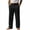 Black, variant on Men's Lightweight Sports Casual Straight Leg Pants for Jogging, Hiking, and Daily Casual WearArmy GreenM